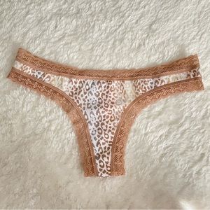 Victorias Secret VS Vintage lace thong underwear panty undies